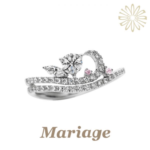 Mariageの個性的な婚約指輪でサプライズしませんか！？プロポーズならBROOCH