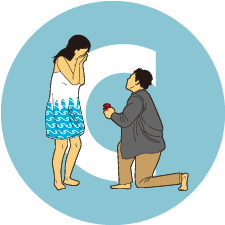 ロポーズできます！"