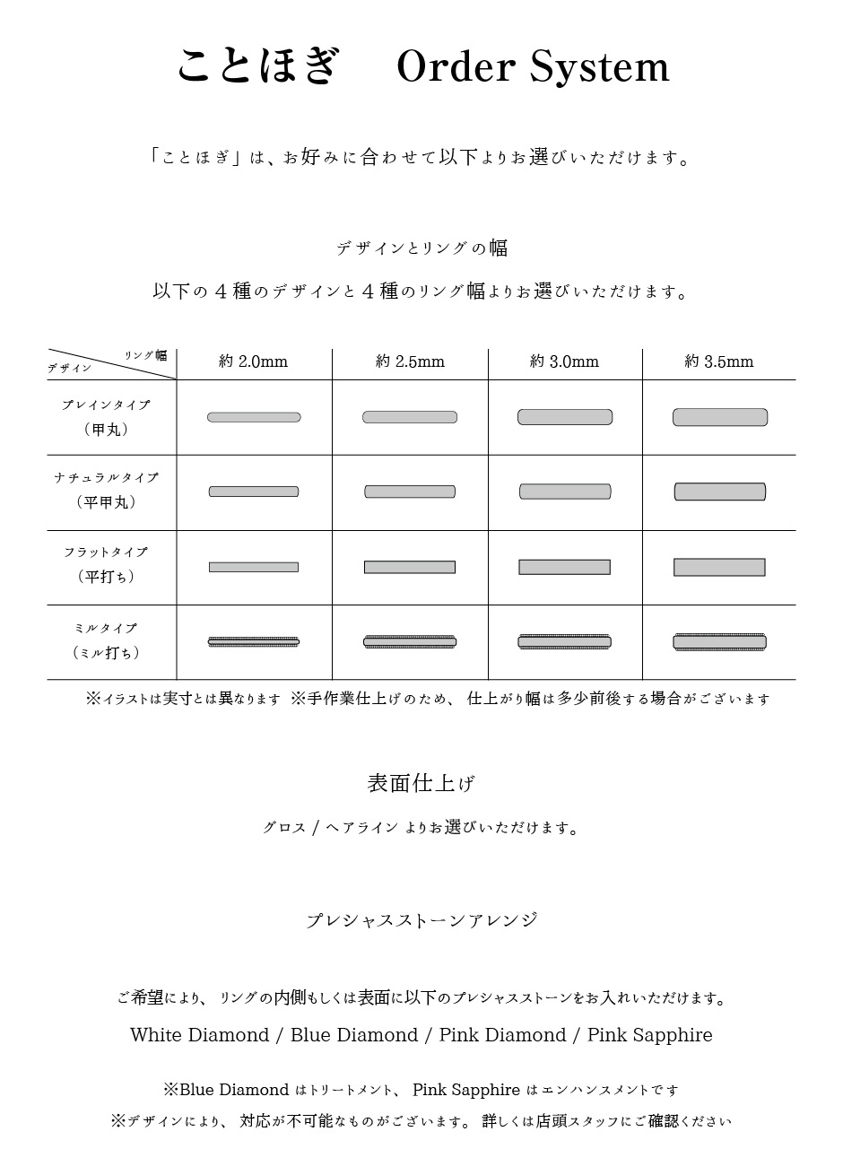 シンプルストレートでお探しならセミオーダーで選べるにわかのことほぎが新潟で人気