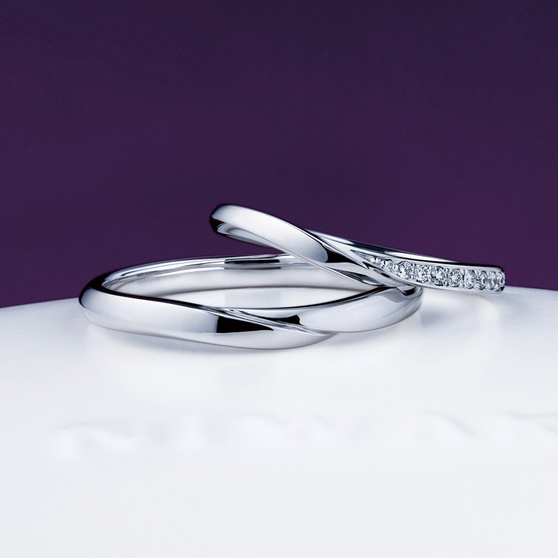 新潟で人気の結婚指輪と婚約指輪 BROOCH 俄(にわか) | オシャレジュエリーNIWAKAの可愛い結婚指輪とカッコいいマリッジリング