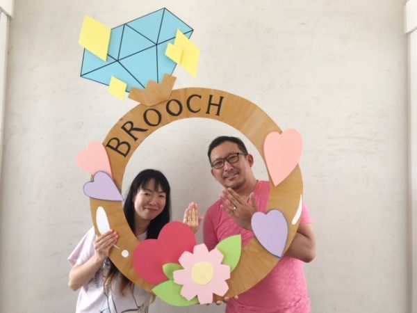 杢目金屋雪銀花ルビーアレンジで世界に一つの結婚指輪を作成させて頂きました須田義栄様＆伴美様ふたりの想いがカタチになる結婚指輪