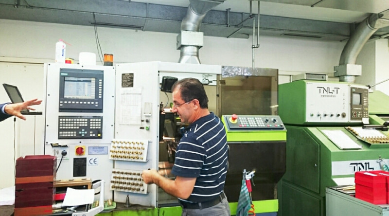 リングの削り出し