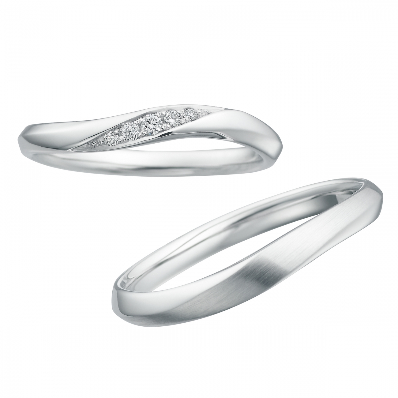 新潟結婚指輪人気ブランド鍛造サムシングブルーおすすめプラチナリング