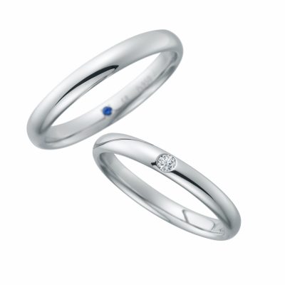 新潟サムシングブルーの結婚指輪