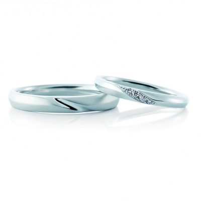 シンプルかわいいcafe ringの結婚指輪