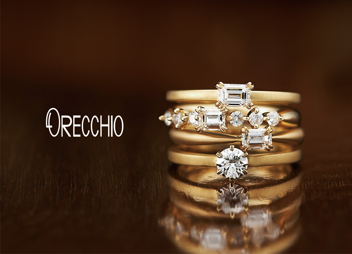 新潟市でアンティークデザインの結婚指輪婚約指輪を選ぶならブローチのオレッキオがおすすめ