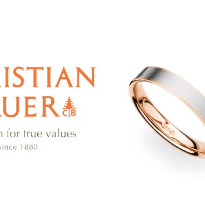 鍛造の結婚指輪はクリスチャンバウアー