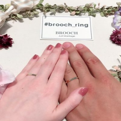 新潟結婚指輪オレッキオORECCHIOかっこいいクールアンティーク指輪BROOCHブローチ