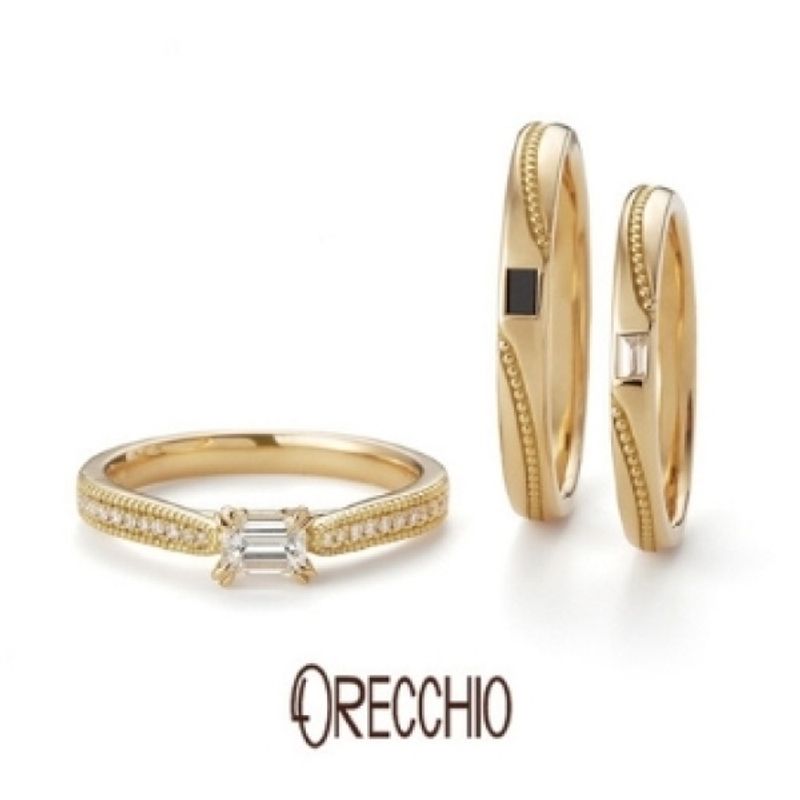 オレッキオのオシャレなセットリング