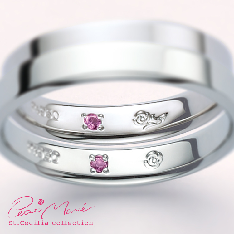 プチマリエは鍛造（たんぞう）製法で作られた結婚指輪