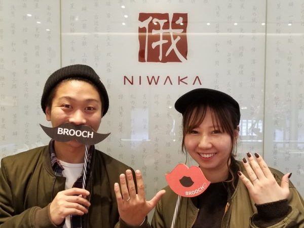 プロポーズスポット 新潟で婚約指輪 結婚指輪はbroochブローチ