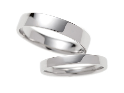 プラチナの結婚指輪が人気