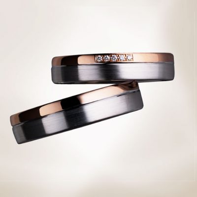 太目でカッコいい鍛造で丈夫な結婚指輪はユーロウエディングバンド