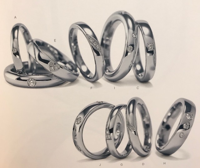 スイスで１８５８年創業のフラージャコー（FURRER=JACOT）はゴールドスミスが鍛造製法で仕上げる丈夫で着け心地のいい結婚指輪で有名です！個性的なデザインからセミオーダーで仕上げるシンプルな結婚指輪まで多数展開しております