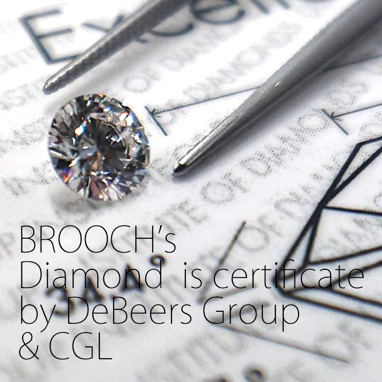 ダイヤモンドの鑑定書｜新潟で婚約指輪・結婚指輪BROOCH