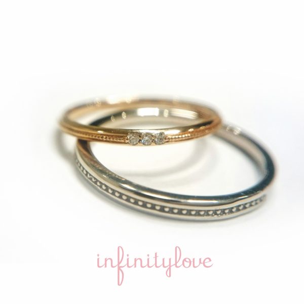 華奢可愛い結婚指輪