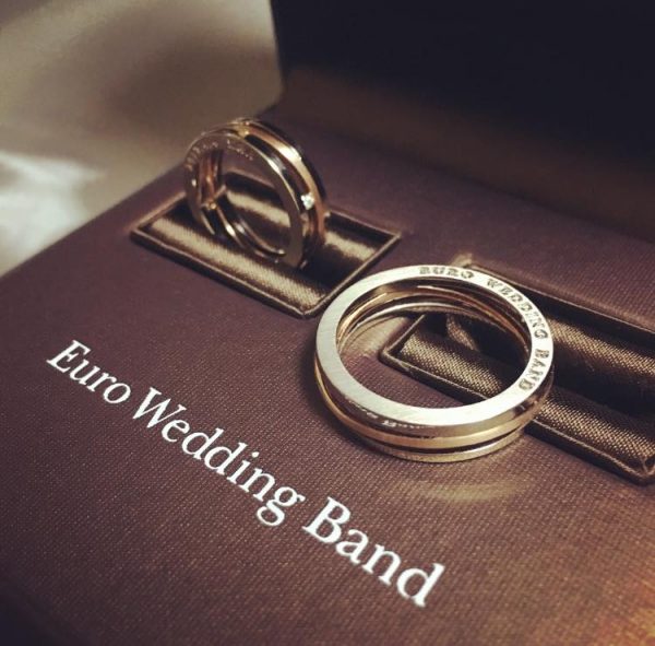 EuroWeddingBand　ユーロウエディングバンド　結婚指輪　マリッジリング　丈夫　硬い　珍しい　太い　ドイツ　ゴールドシュミッドマイスター　ドナウェーブ