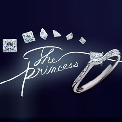 プリンセスカットは四角ダイヤモンド、３EXはブローチ新潟