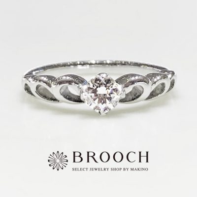 BROOCH　婚約指輪　エンゲージリング　プリンセスティアラ風デザイン