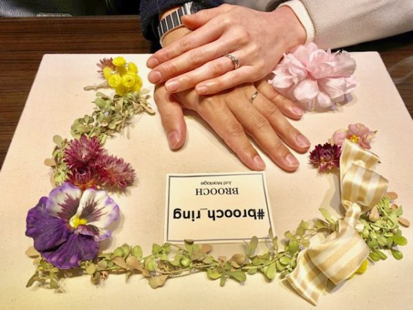サプライズプロポーズは、にわか婚約指輪の露華で！