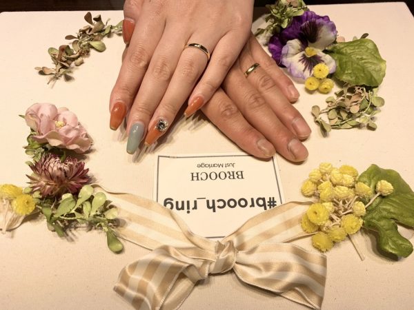 結婚指輪は、スイスのブライダルリングブランド『フラー・ジャコー』　結婚の記念品にペアウォッチをお持ちくださいました！