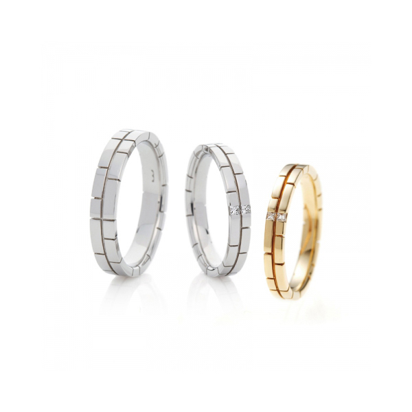 シンプルなのにおしゃれでかっこいい結婚指輪はBRIDGEの決意