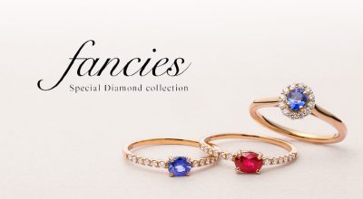 サファイヤやルビーなどのカラーストーン婚約指輪（エンゲージリング）をお探しの方はBROOCH（ブローチ）へ