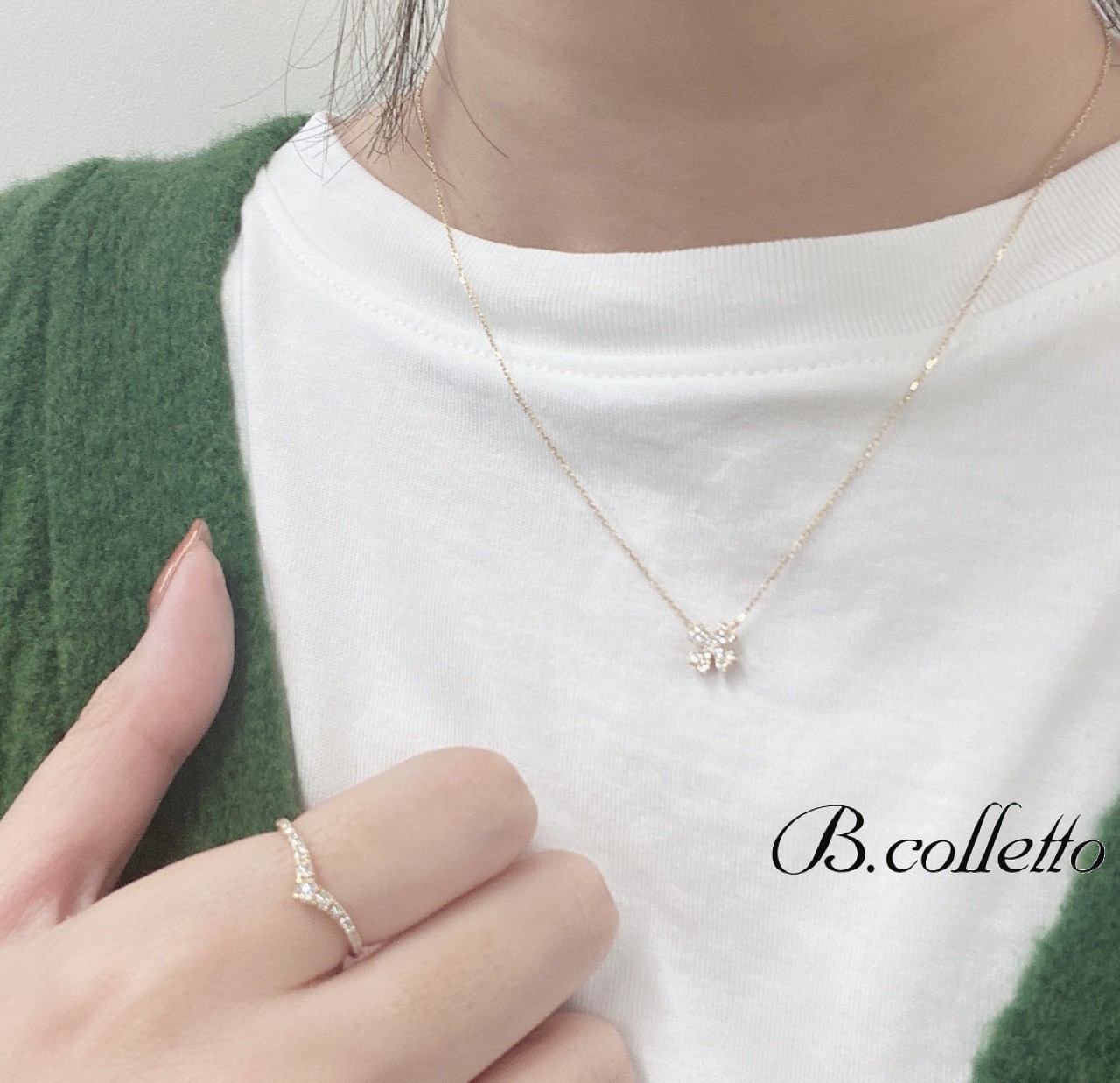 ClOVER NECKLACE（クローバーネックレス）｜新潟で婚約指輪・結婚指輪 