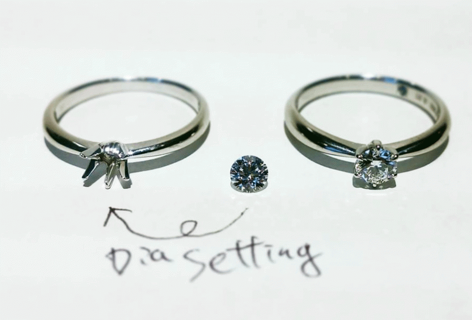 完全サプライズを新潟で行うなら美しいダイヤモンドの婚約指輪のお店BROOCH