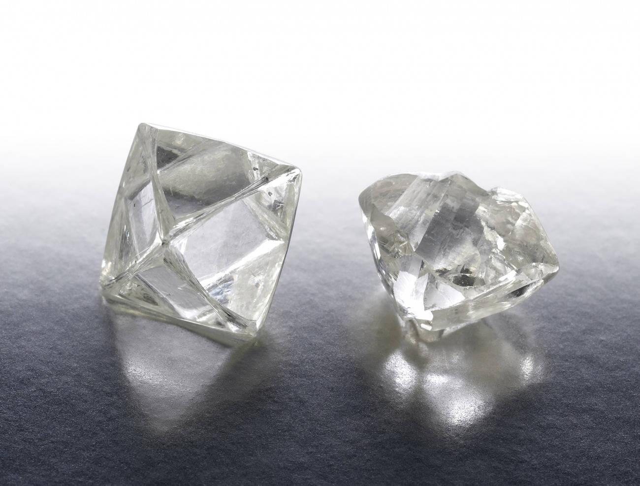 1880年ダイヤモンド鉱山では結晶形が判明
