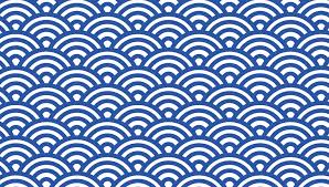 NIWAKA(俄)青海波（せいかいは）和柄模様
