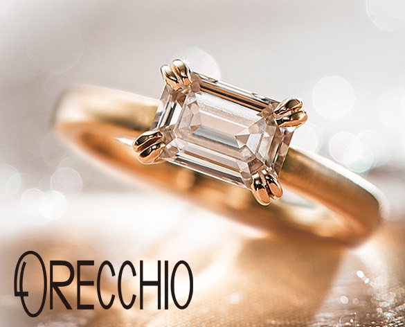 アンティーク風エンゲージリング