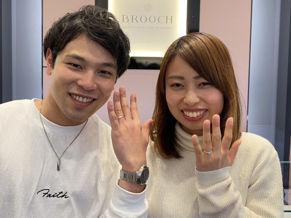 結婚指輪はインフィニティラブのジュピターにひとめぼれ！婚約指輪は俄のことのは