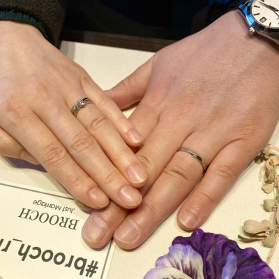 新潟で婚約指輪と結婚指輪のセットならBROOCH（ブローチ）へ。アレンジも承っております。