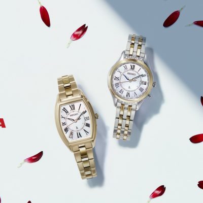 人気なセイコールキアの腕時計はブローチ