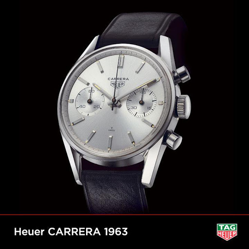 タグ・ホイヤーの中でも人気のカレラシリーズの初代デザイン