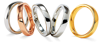 スイスで１８５８年創業のフラージャコー（FURRER=JACOT）はゴールドスミスが鍛造製法で仕上げる丈夫で着け心地のいい結婚指輪で有名です！個性的なデザインからセミオーダーで仕上げるシンプルな結婚指輪まで多数展開しております