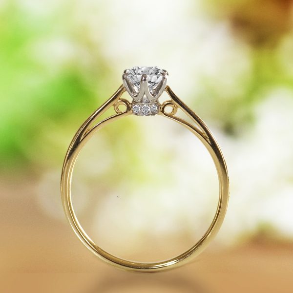 どこからみてもかわいい結婚指輪
