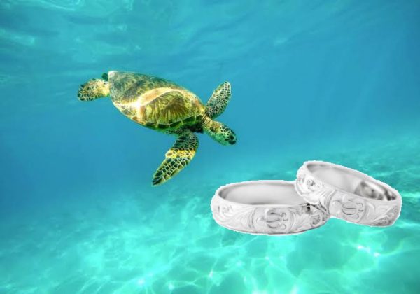 ハワイアンジュエリーは彫り柄すべてに意味があり結婚指輪にぴったり 新潟で婚約指輪 結婚指輪brooch