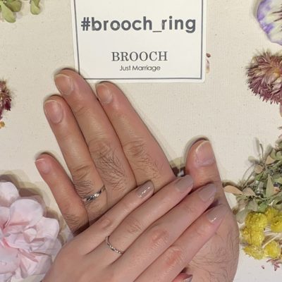 細身のかわいい結婚指輪、婚約指輪はブリッジのゆきどけが人気