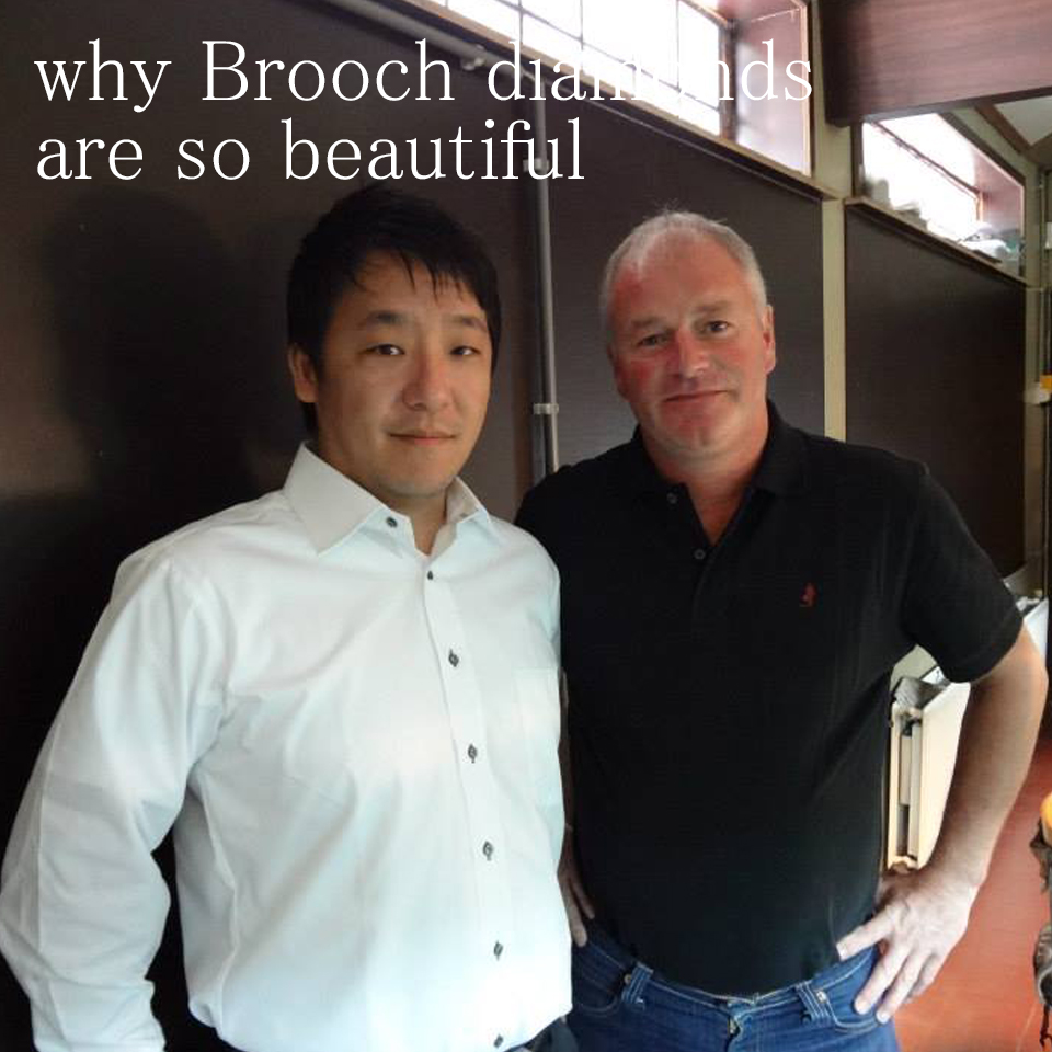 エクセレントカットを世界初で研磨した職人ベルト氏