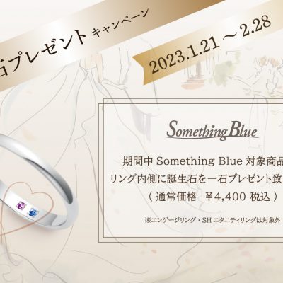 SometingBlue 誕生石プレゼントフェア
