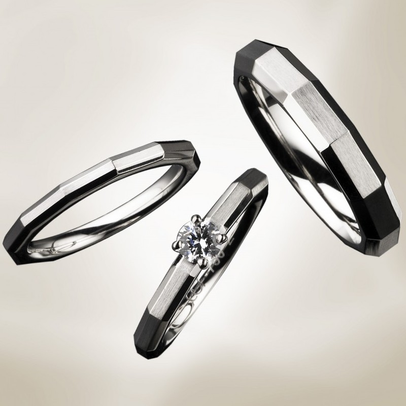 リボンのついた可愛いエンゲージリングがよかった