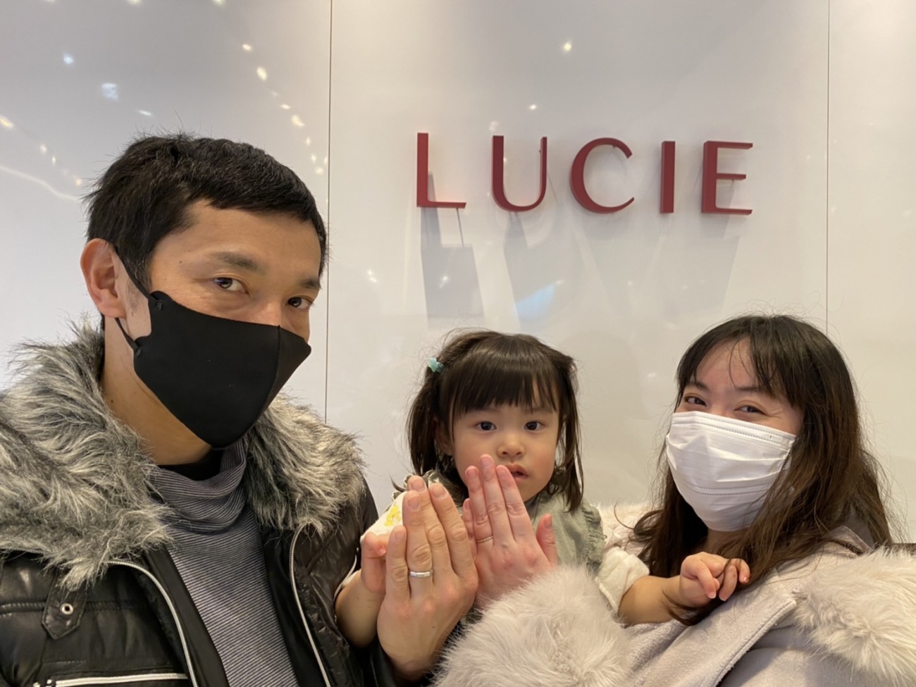 LUCIEの可愛い結婚指輪