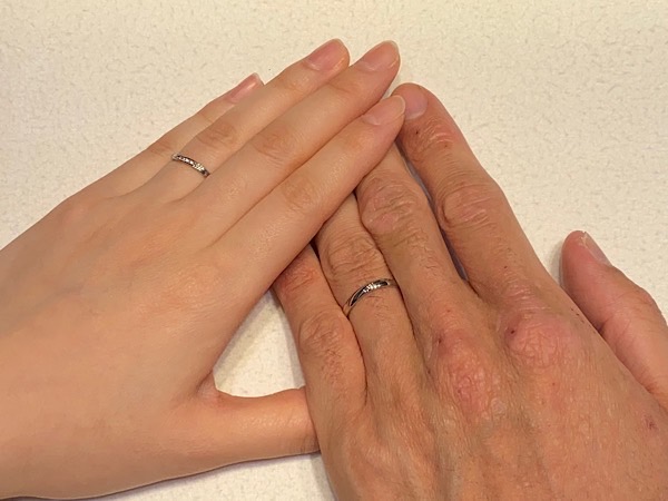 新潟で人気のシンプルな結婚指輪はルシエが可愛い