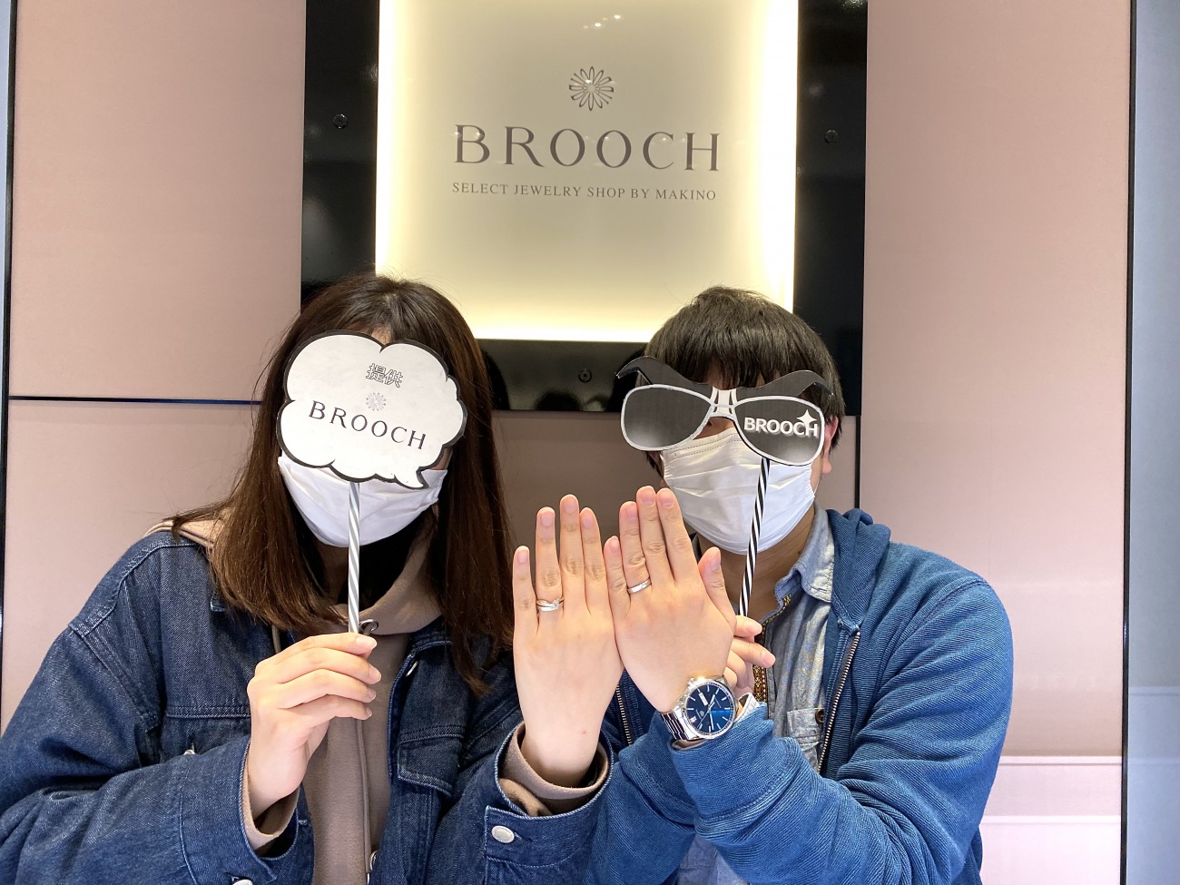 新潟県内唯一取り扱い店BROOCHで杢目金屋の和風な杢目模様に惹かれました！