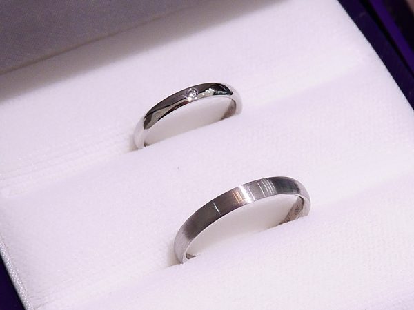 シンプルな結婚指輪なら俄が人気