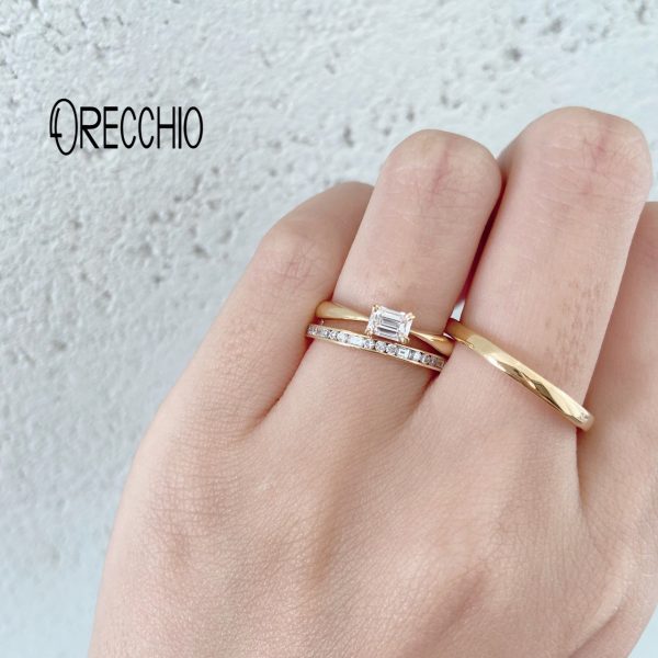 オレッキオのオシャレなセットリング
