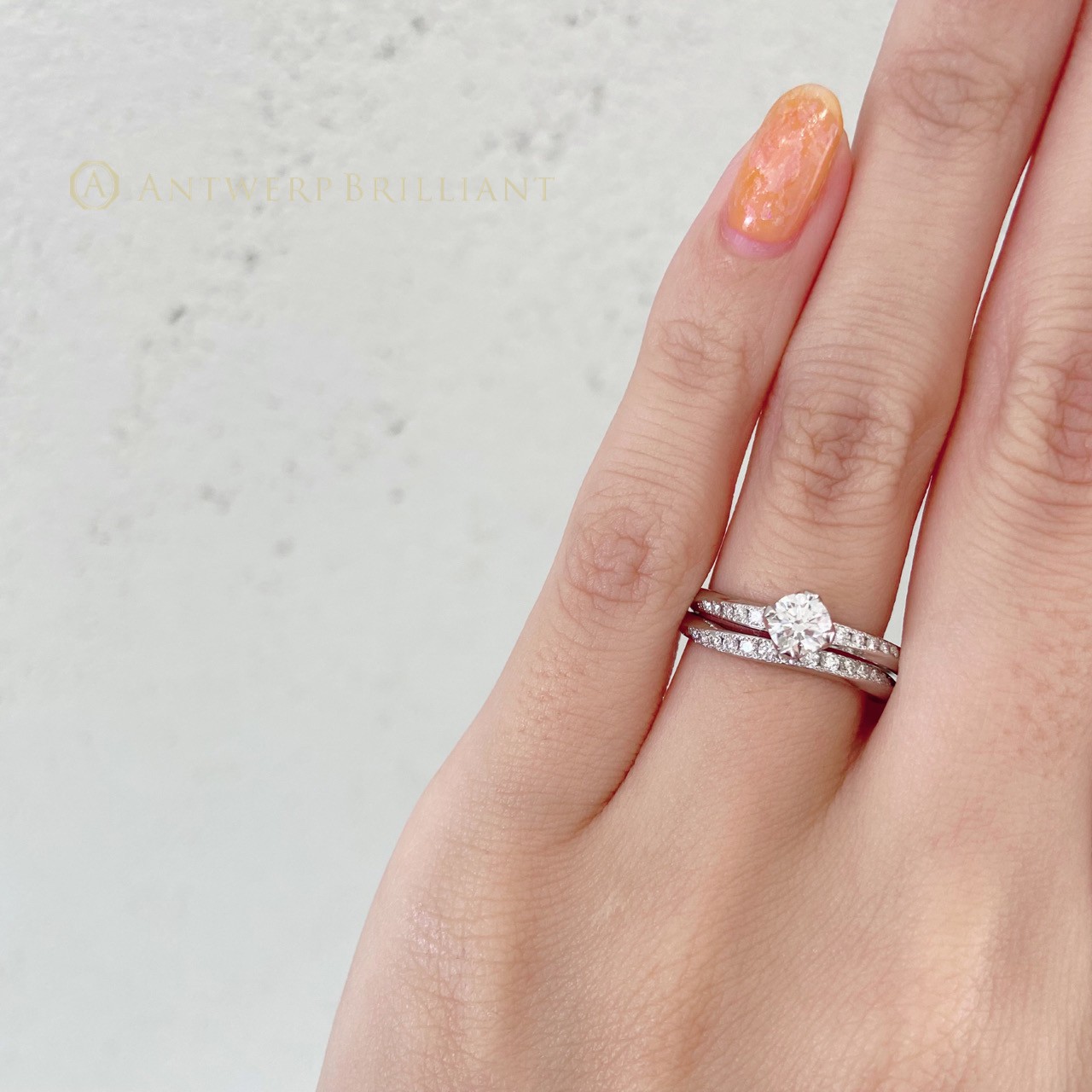 星に負けない輝きを放つセットリング「ANTWERP BRILLIANT」”VEGA”