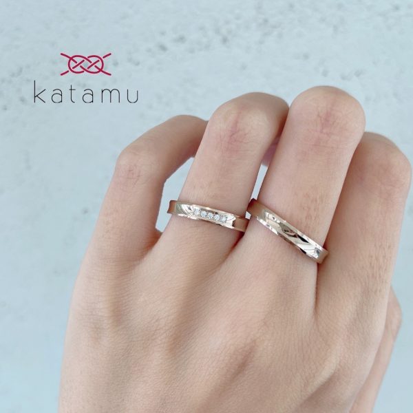シンプルで丈夫な和風の結婚指輪